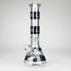 TSLA Glow in the Dark 14" 9 mm glass bong [PIP866]