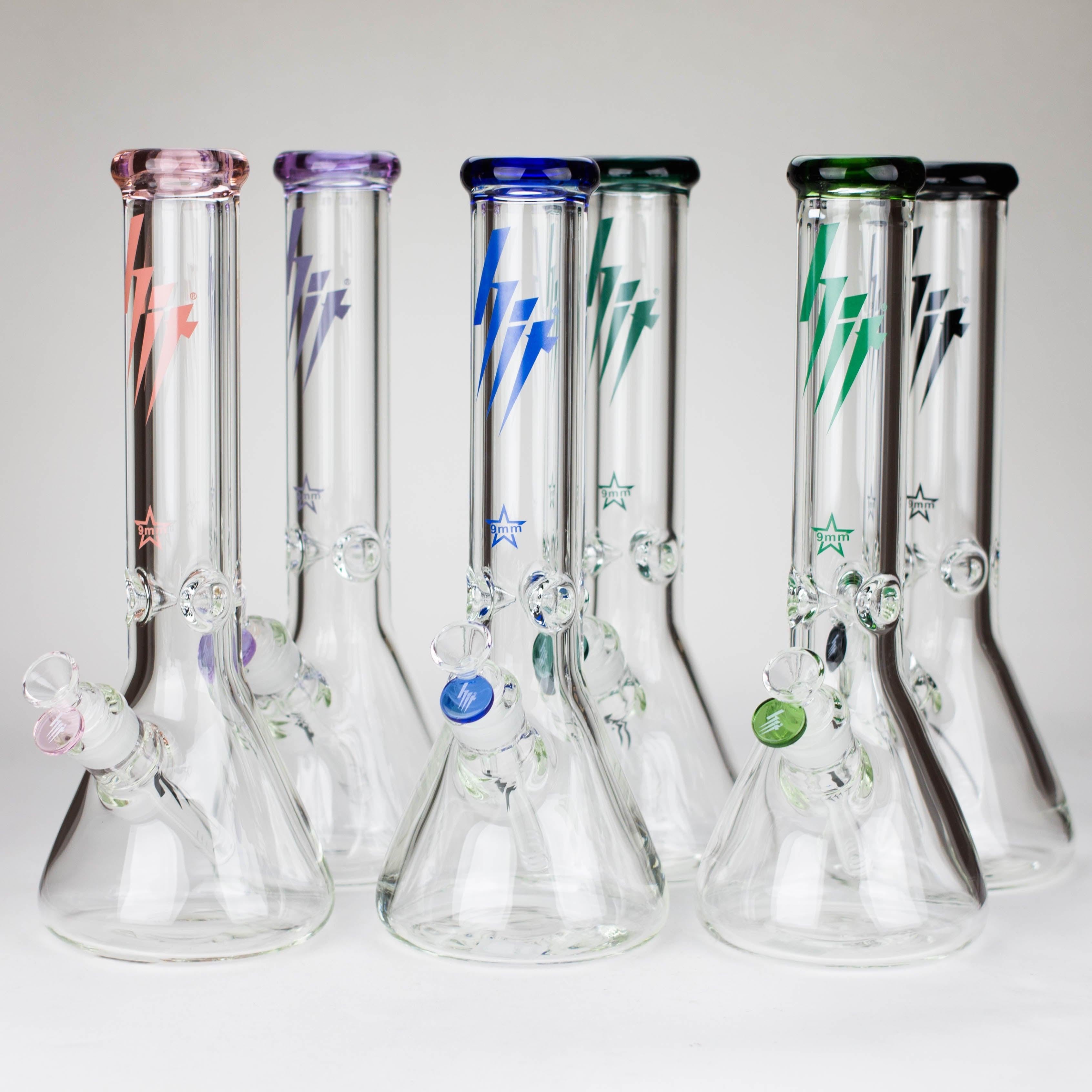 HIT | 14" - 9mm Thick Glass Water Pipe [HIT703] Main image