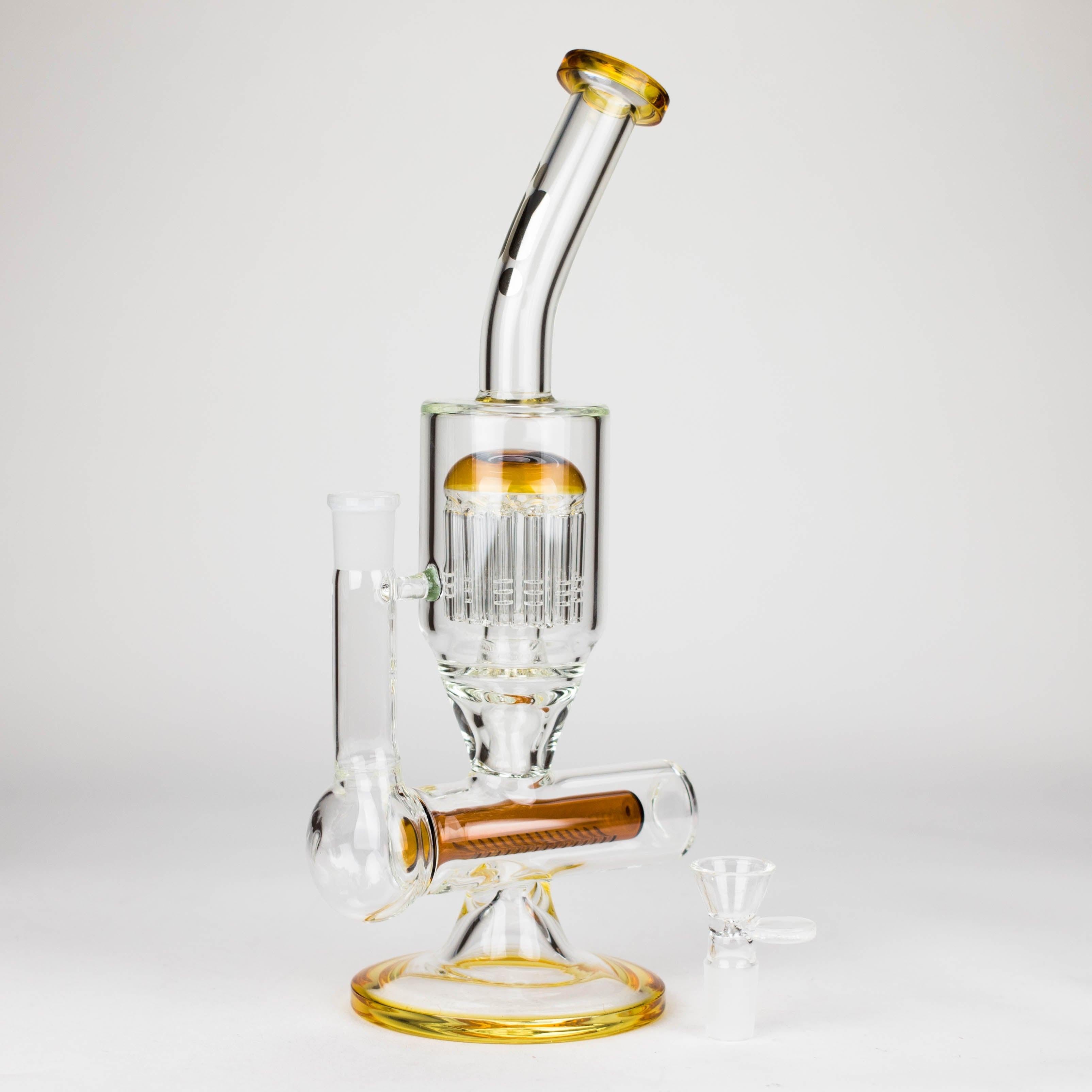 Infyniti | 13.5" percolator and inline diffused water bong ( GP1949 )