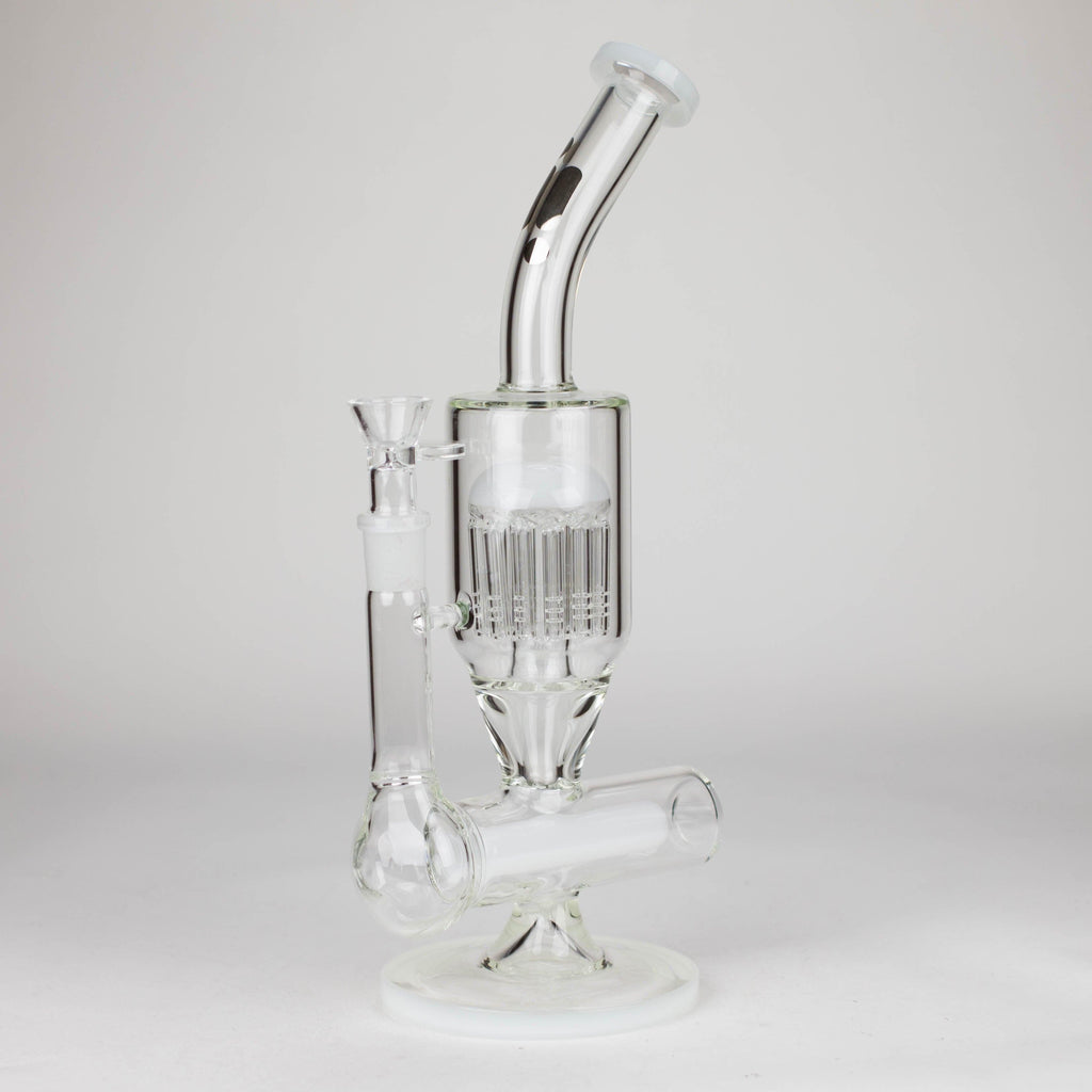 Infyniti | 13.5" percolator and inline diffused water bong ( GP1949 )