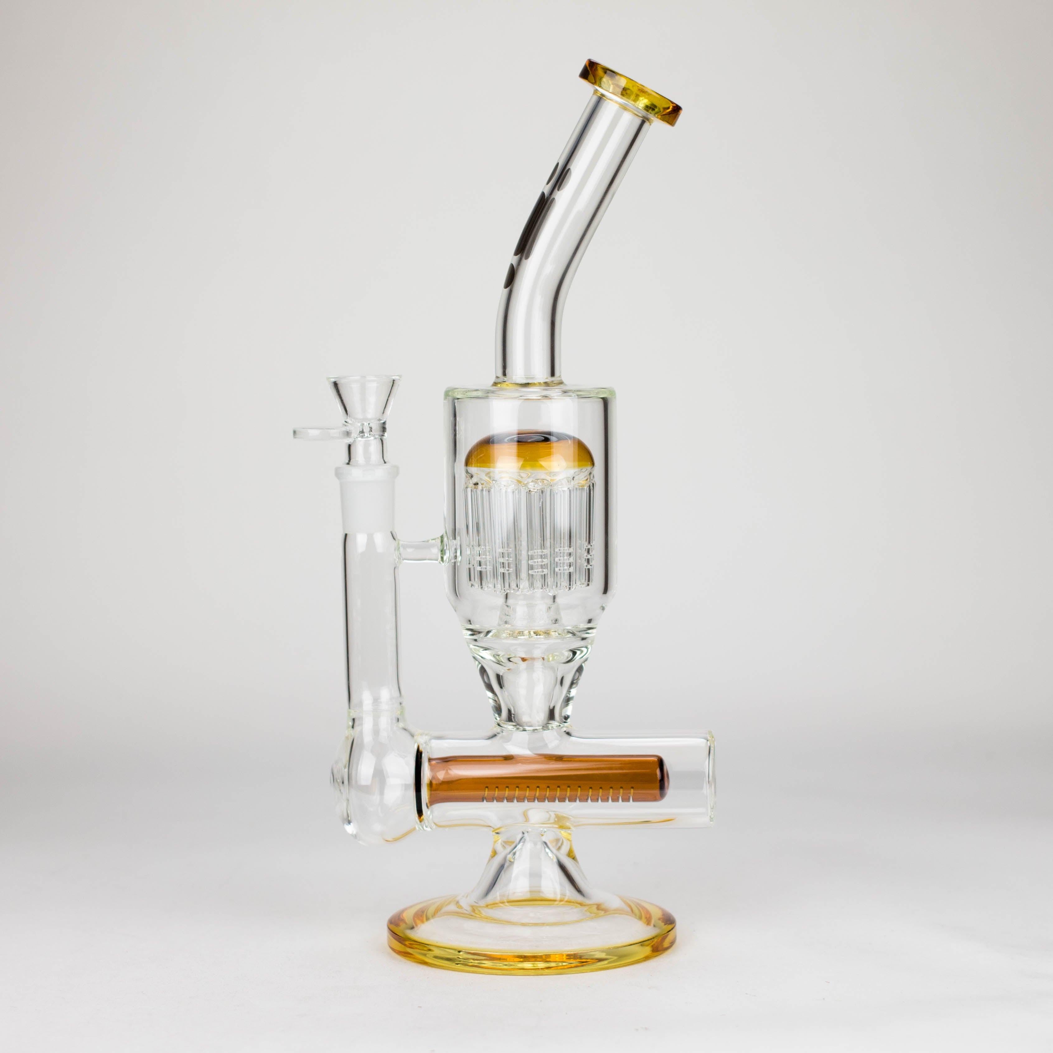 Infyniti | 13.5" percolator and inline diffused water bong ( GP1949 )