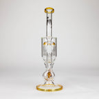 Infyniti | 13.5" percolator and inline diffused water bong ( GP1949 )