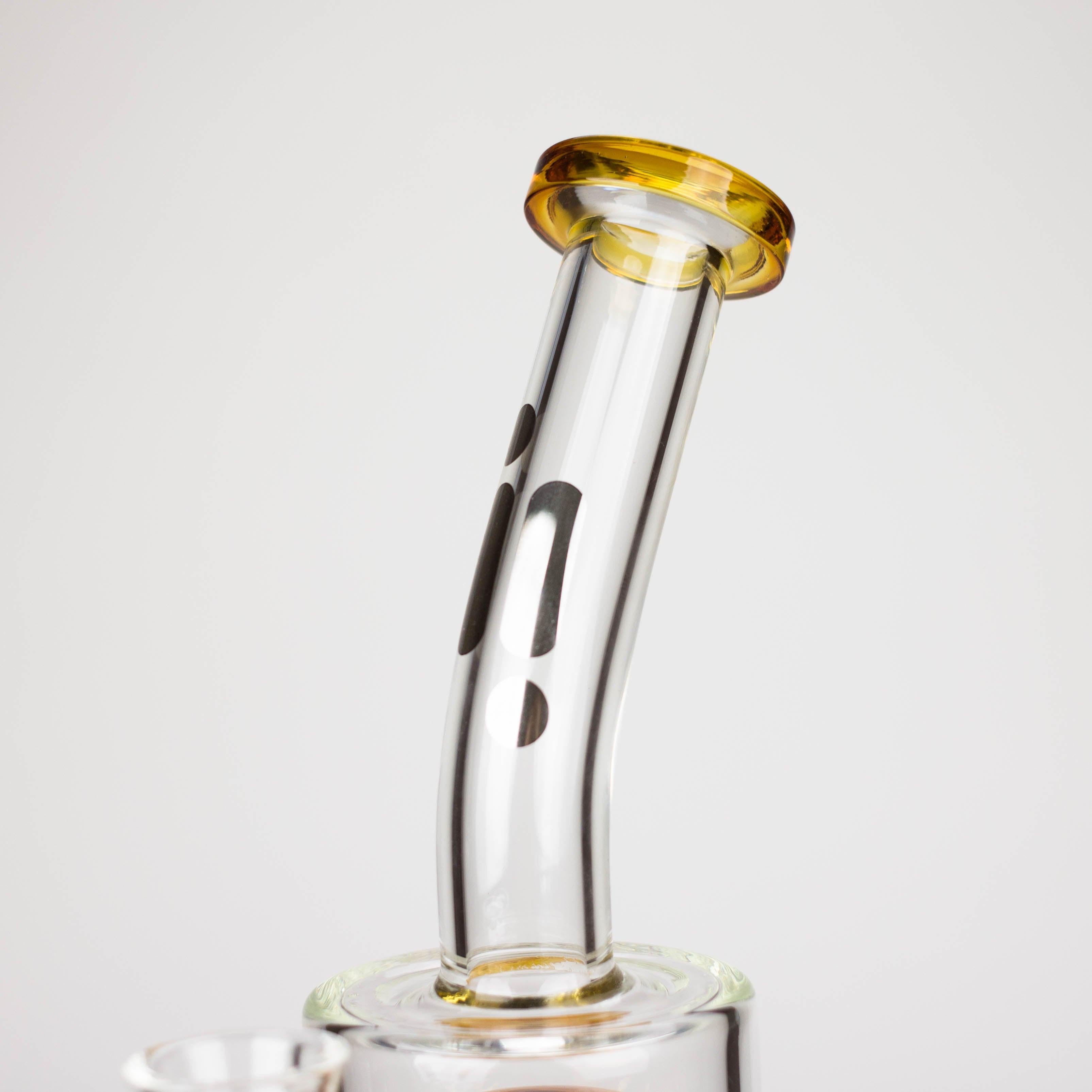 Infyniti | 13.5" percolator and inline diffused water bong ( GP1949 )