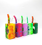 7" Silicone Juice Box bong-Assorted Color
