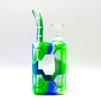 7" Silicone Juice Box bong-Assorted Color