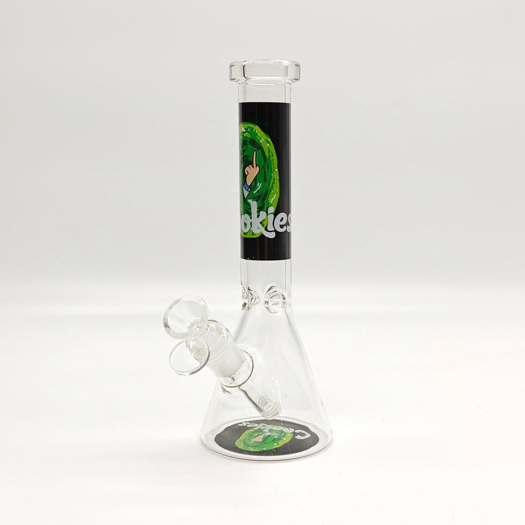 9" 4mm Assorted Characters Beaker Bong [093204P]