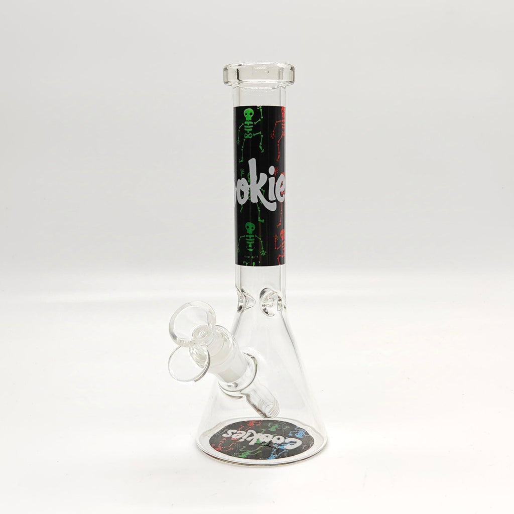 9" 4mm Assorted Characters Beaker Bong [093204P]