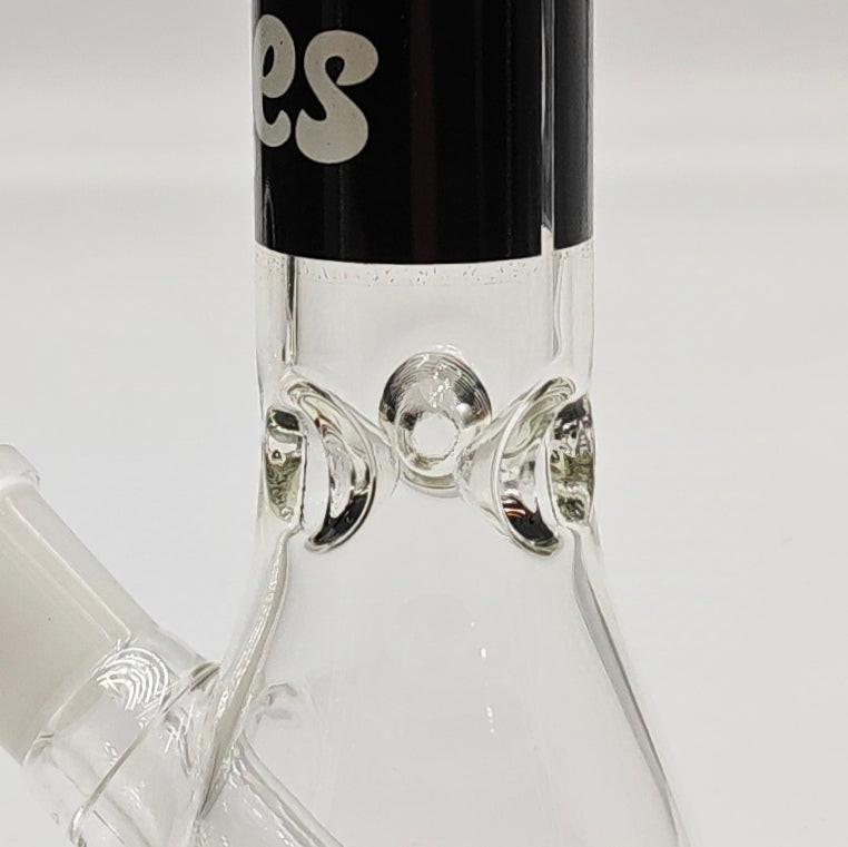 9" 4mm Assorted Characters Beaker Bong [093204P]