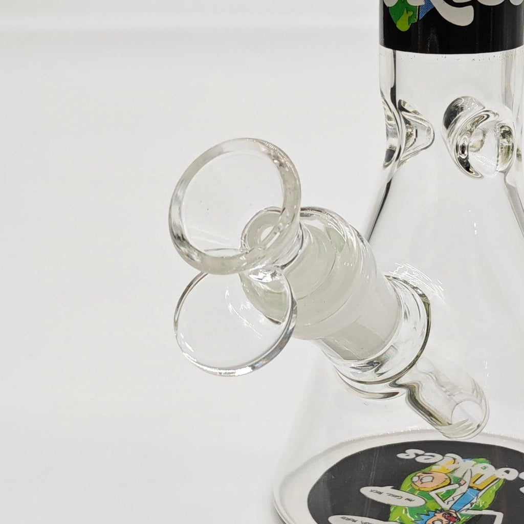 9" 4mm Assorted Characters Beaker Bong [093204P]
