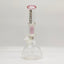 Fortune | 14" 7mm Tree Percolator Beaker Glass Bong [P145007]