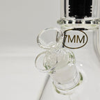 Fortune | 14" 7mm Tree Percolator Beaker Glass Bong [P145007]