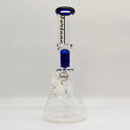 Fortune | 14" 7mm Tree Percolator Beaker Glass Bong [P145007]