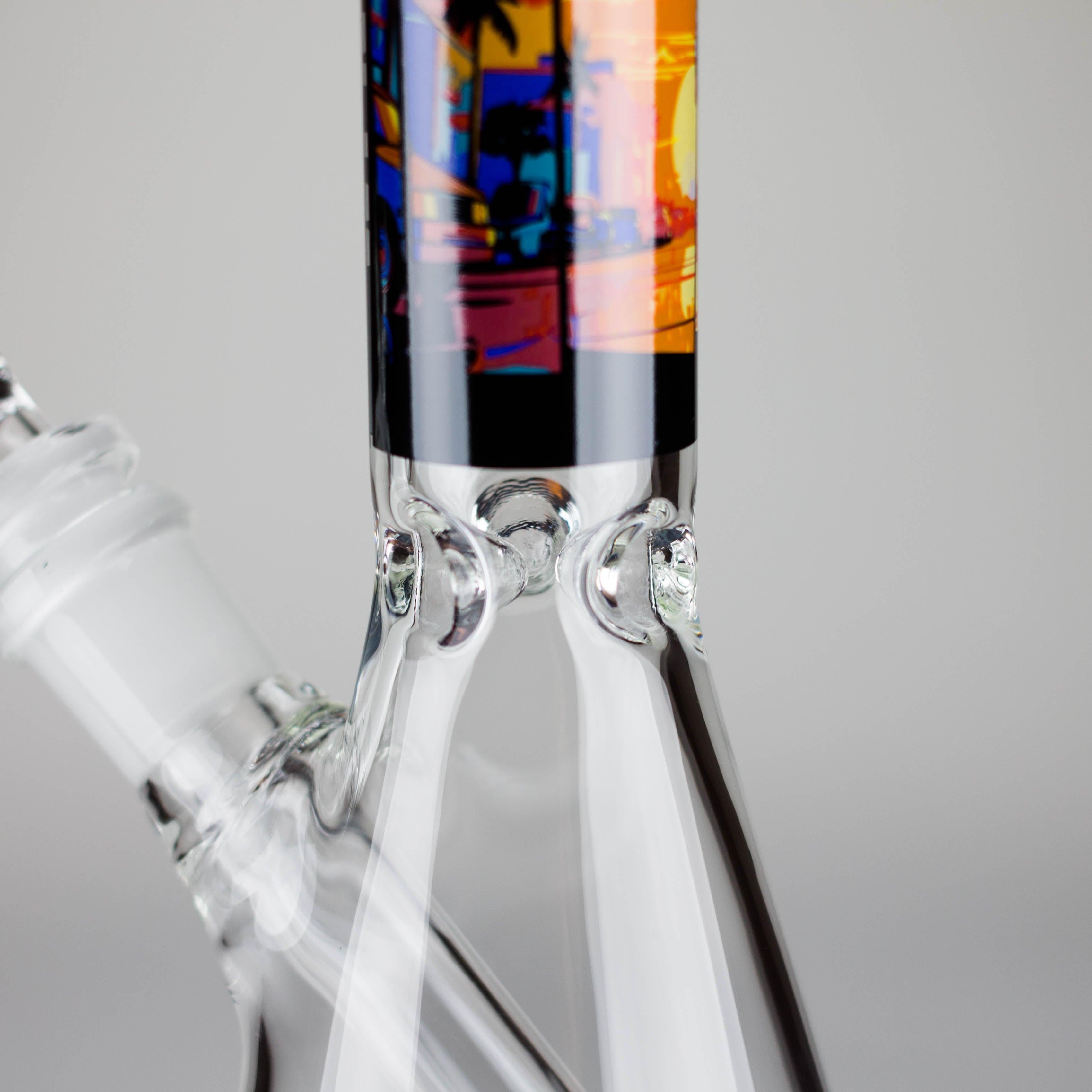 WENEED | 7.5" Sunset Horizons Glass Bong Secondary image