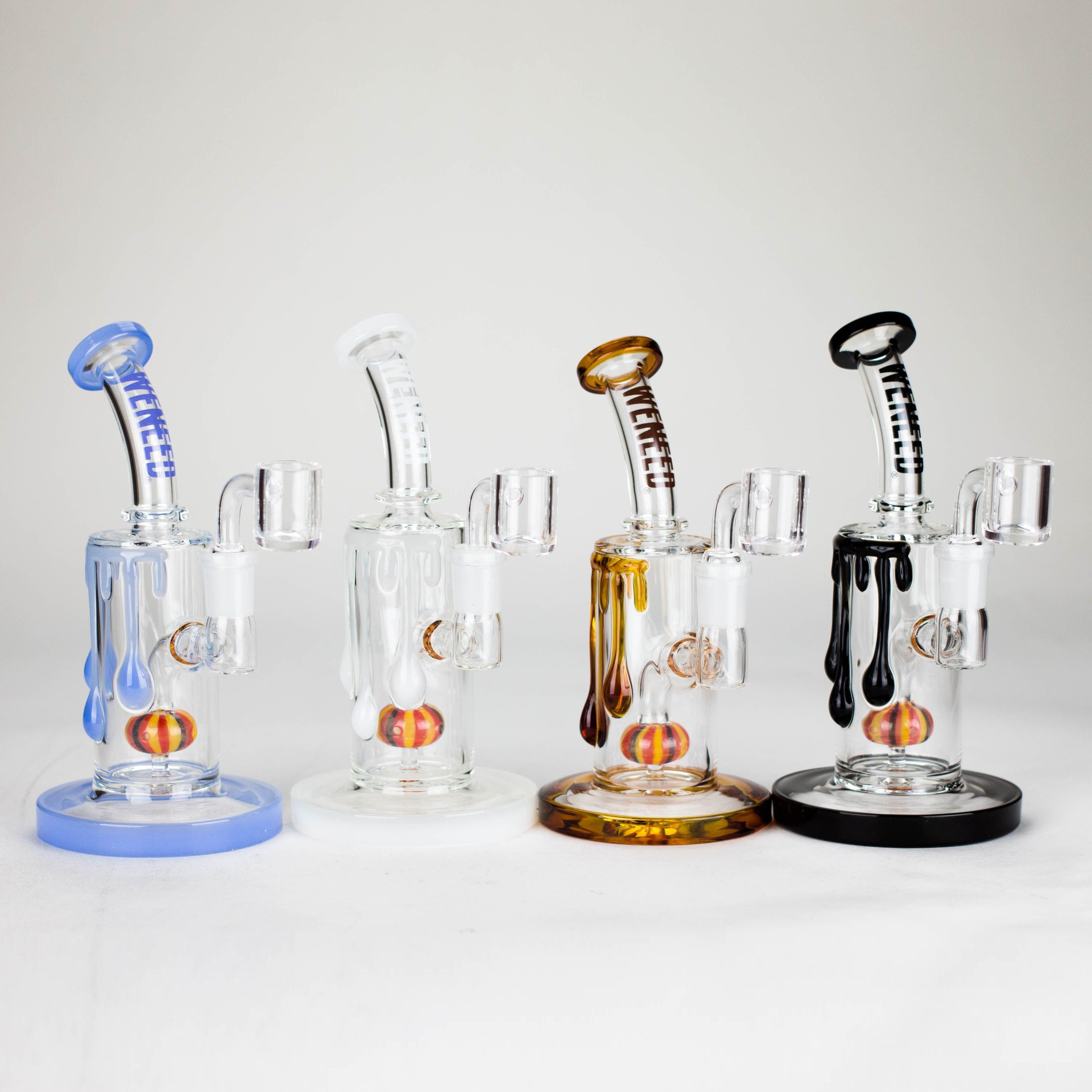 WENEED | 7" Pumpkin Flow Glass Bong Main image