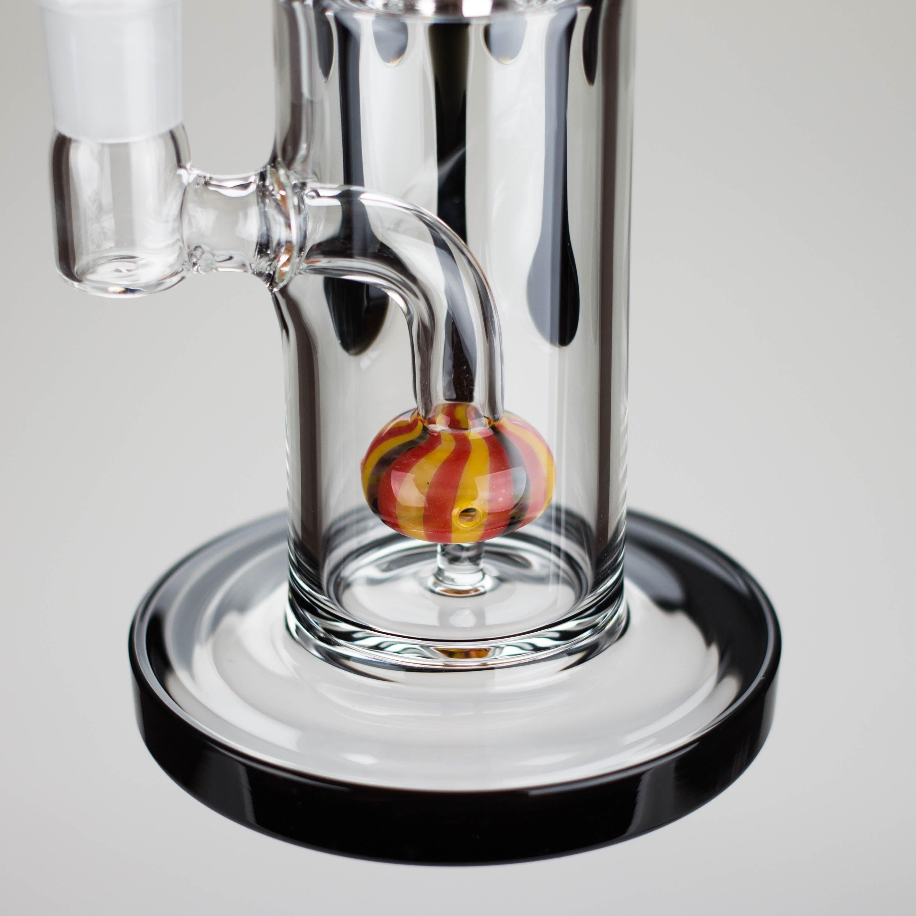 WENEED | 7" Pumpkin Flow Glass Bong