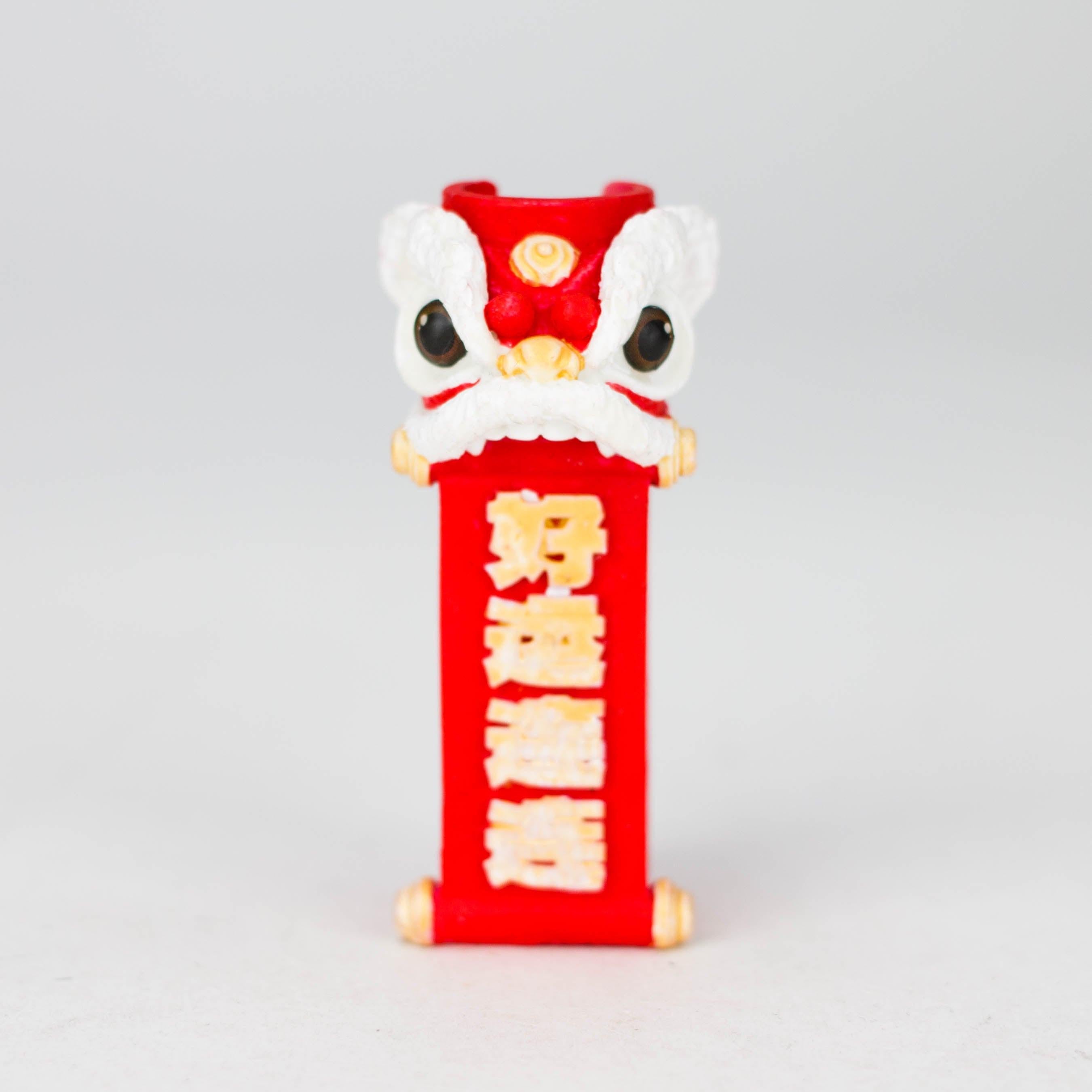 Lion Dance 3D Lighter Case for Mini Clipper Lighter Main image