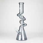 WENEED | 17.5" Iridescent Ripple Glass Bong