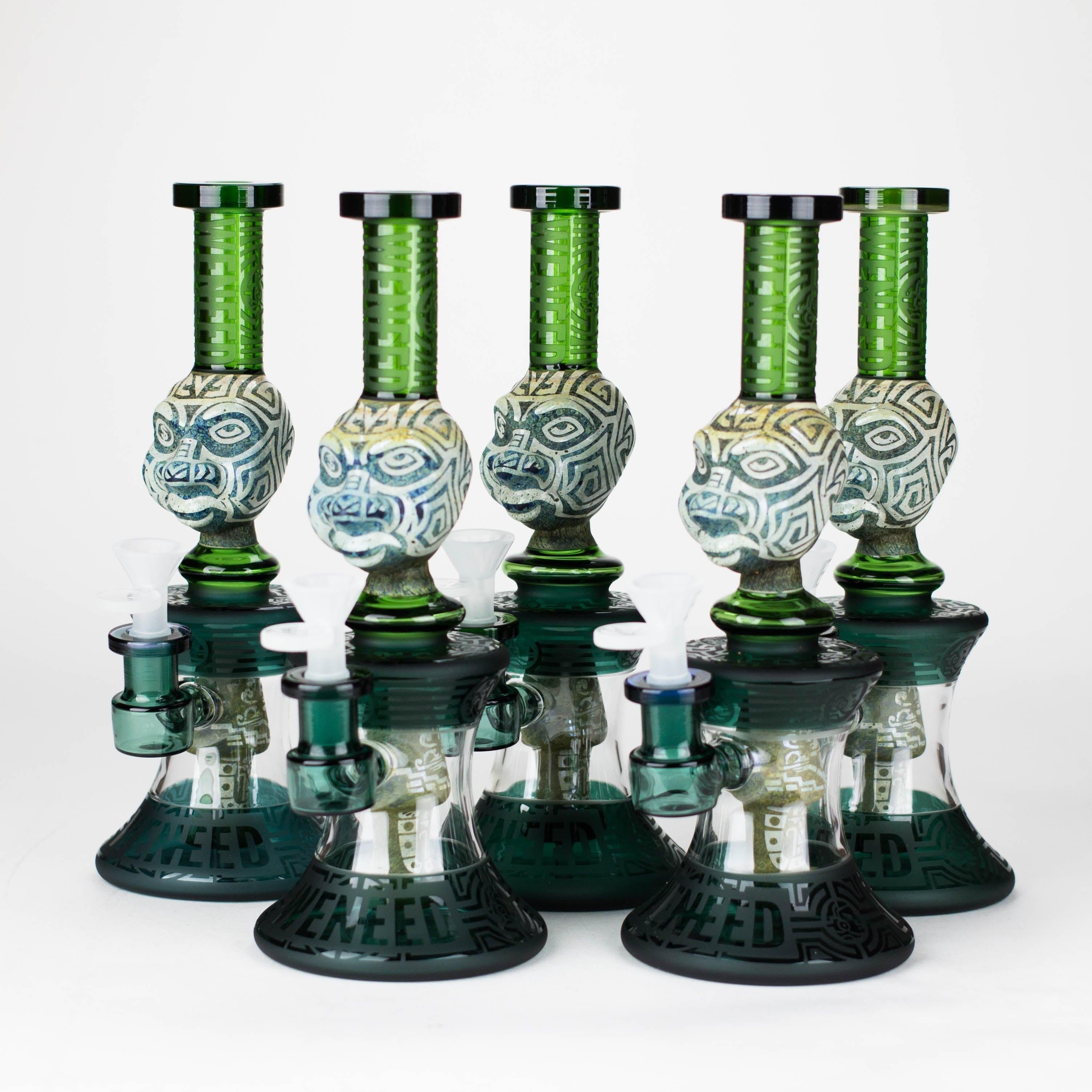 WENEED | 10" Jungle Totem Glass Bong Main image