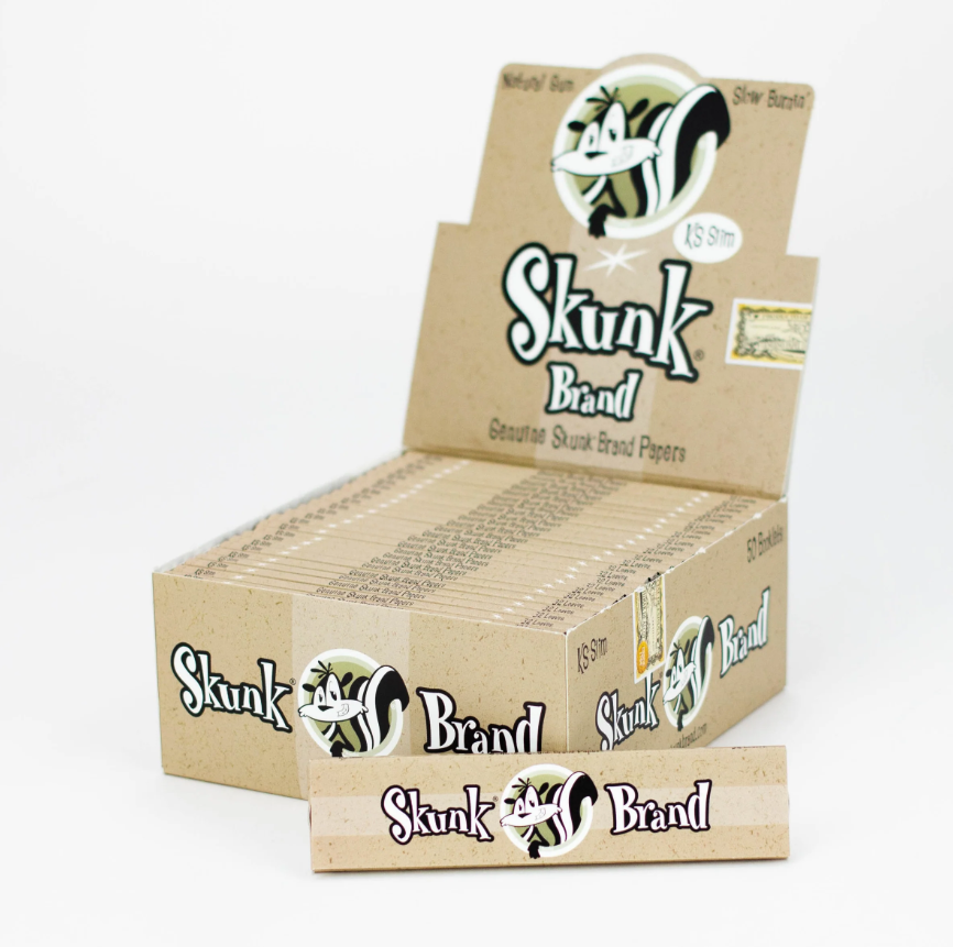 Skunk Brand | Hemp Rolling Papers King slim Box of 50 Main image