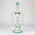 WENEED | 14" Pulse Helix Glass bong
