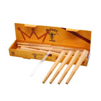 HORNET | Natural Unrefined 1-1/4 Size Pre Rolled Paper Cones Smoking 32 Pack Cone