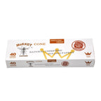 Hornet | Natural Unrefined King Size Pre Rolled Paper Cones Smoking White 40 Pack Cone