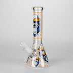 10" Gorilla Designs Glow In The Dark beaker bong In the Box [PIP302]