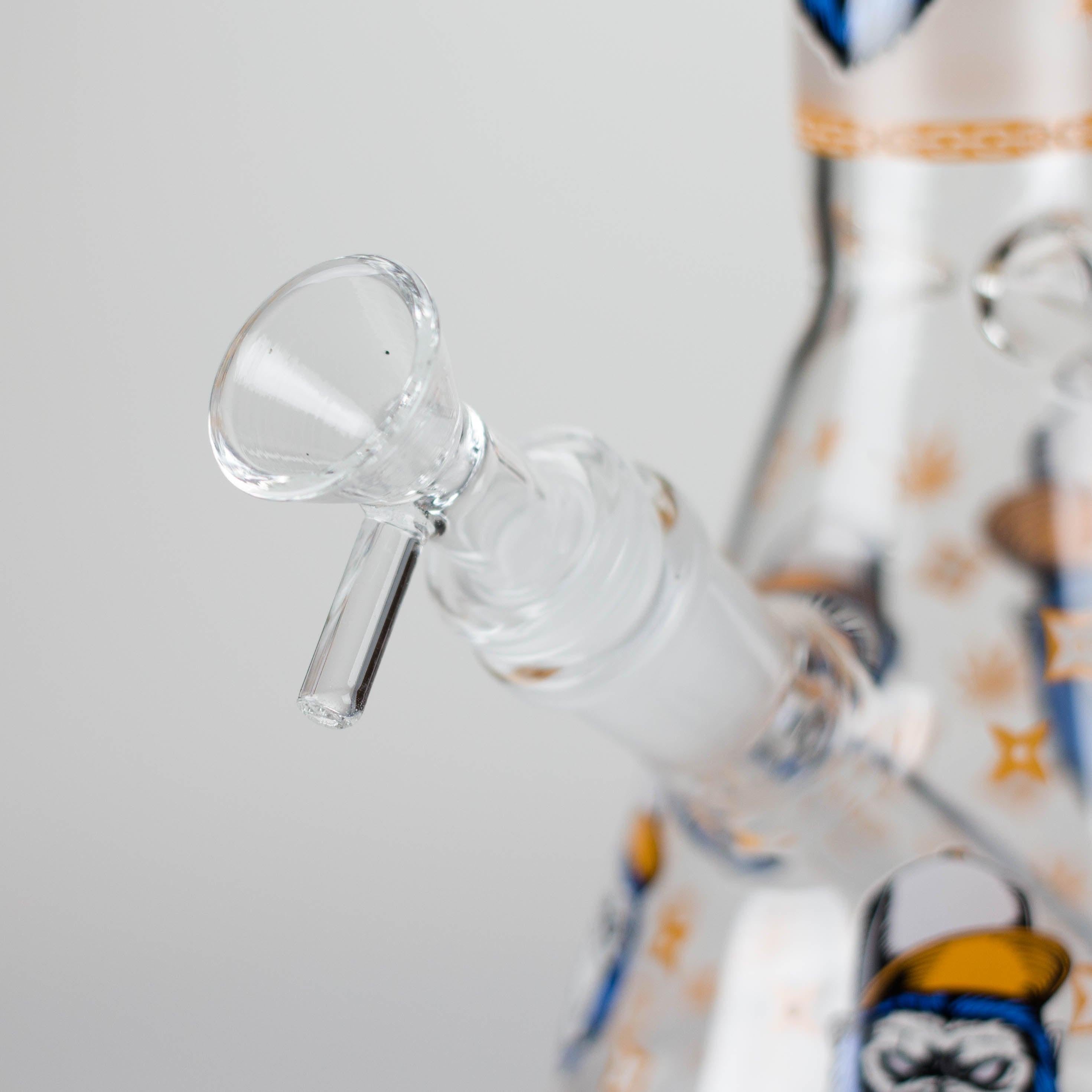 10" Gorilla Designs Glow In The Dark beaker bong In the Box [PIP302]