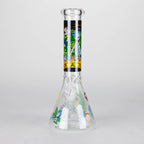 10" Cartoon Designs Glow In The Dark beaker bong In the Box [PIP302]