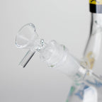 10" Cartoon Designs Glow In The Dark beaker bong In the Box [PIP302]