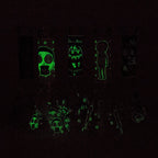 10" Cartoon Designs Glow In The Dark beaker bong In the Box [PIP302]