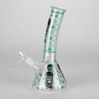 8.5" Gorilla Designs Glow In The Dark beaker bong In the Box [PIP301]