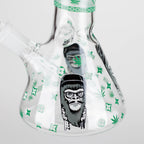 8.5" Gorilla Designs Glow In The Dark beaker bong In the Box [PIP301]