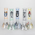 8.5" Gorilla Designs Glow In The Dark beaker bong In the Box [PIP301]