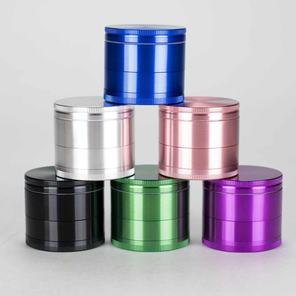 4 Part Grinder,  Metallic Finish and Black Color [CN5015]