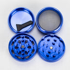 4 Part Grinder,  Metallic Finish and Black Color [CN5015]