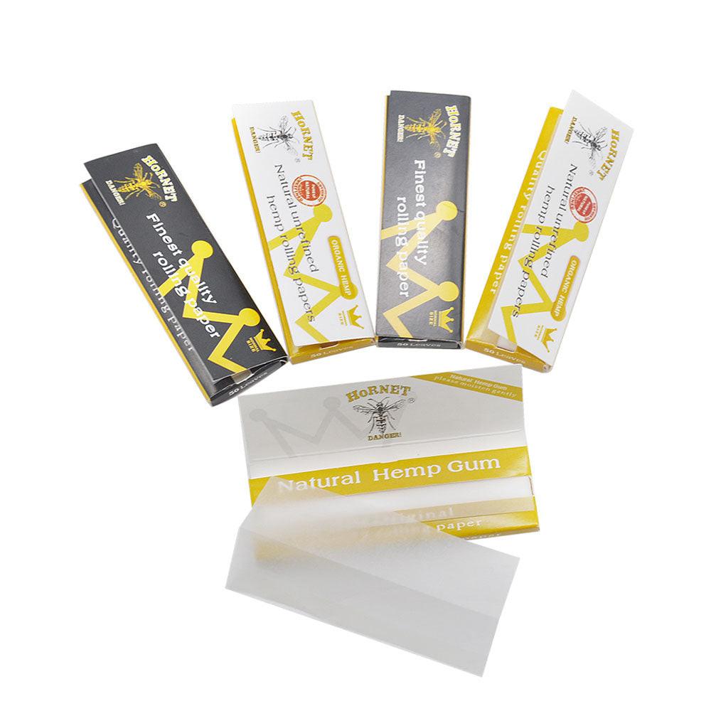 HORNET | Black  Single Wide Size Rolling Paper