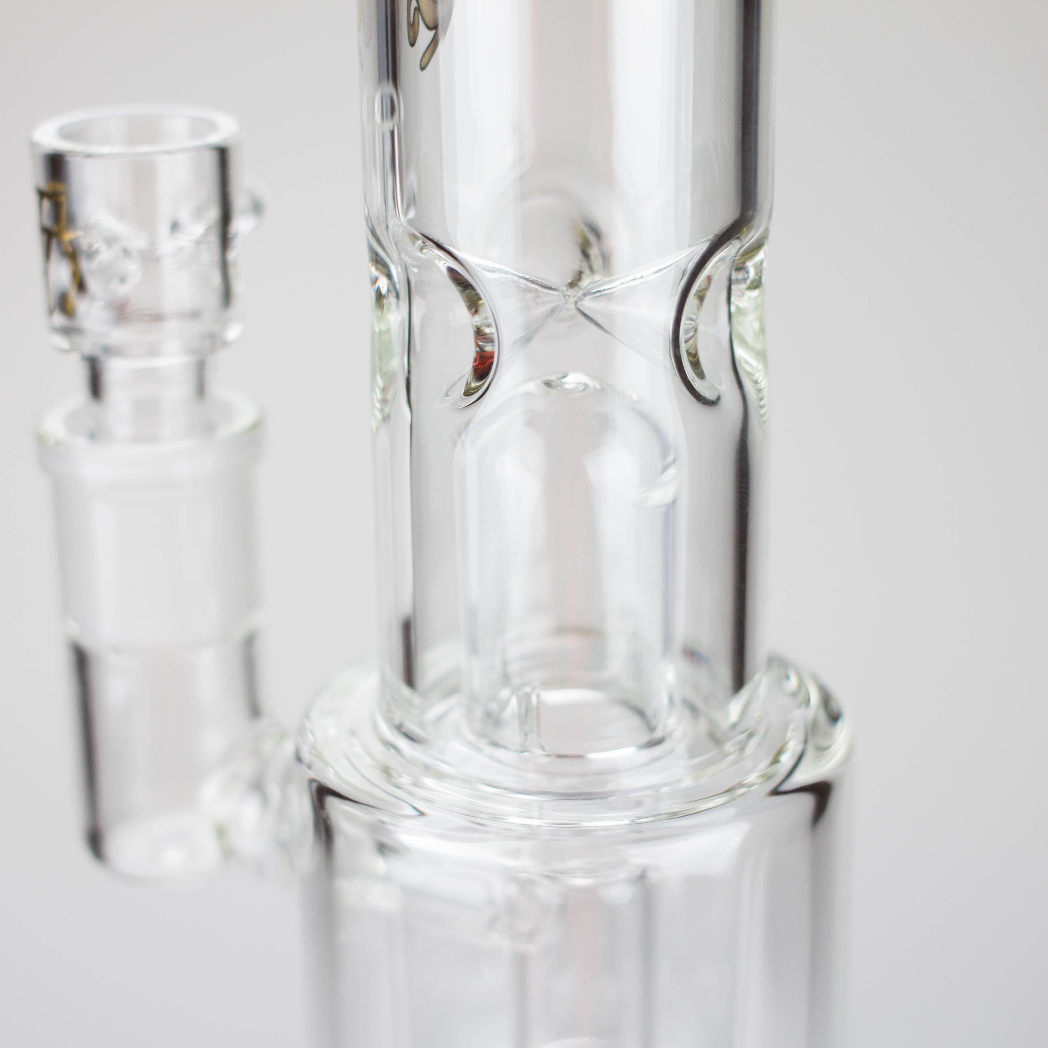 Tech Tubes | 14" Circ Cannon Clear Glass Bong Secondary image
