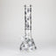 Karma | 14" Leaf Beaker Glow in the dark Glass Bong