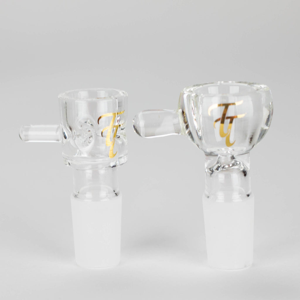 Tech Tubes | 14" Circ Cannon Clear Glass Bong
