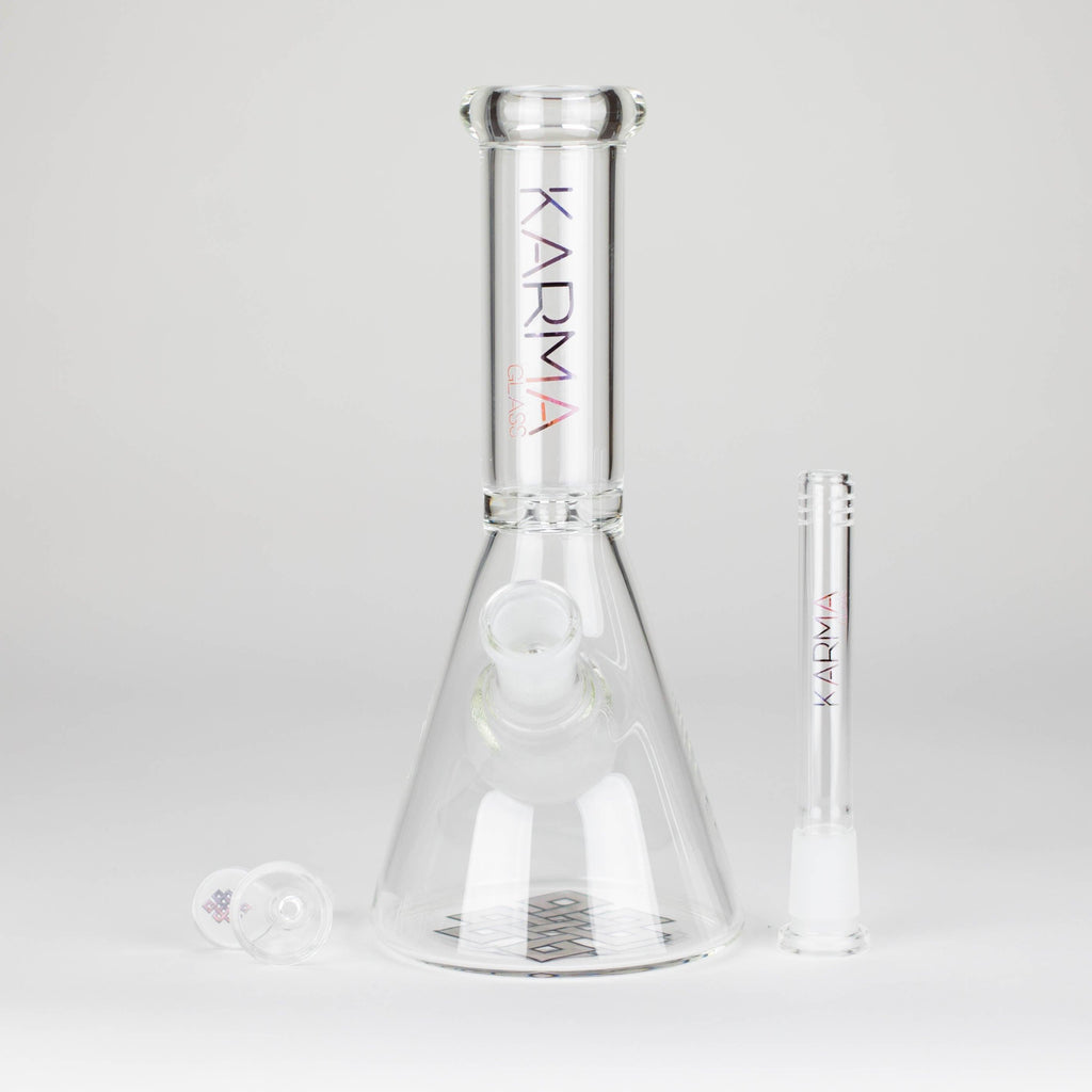 Karma | 9" Skinny Beaker Glass Bong