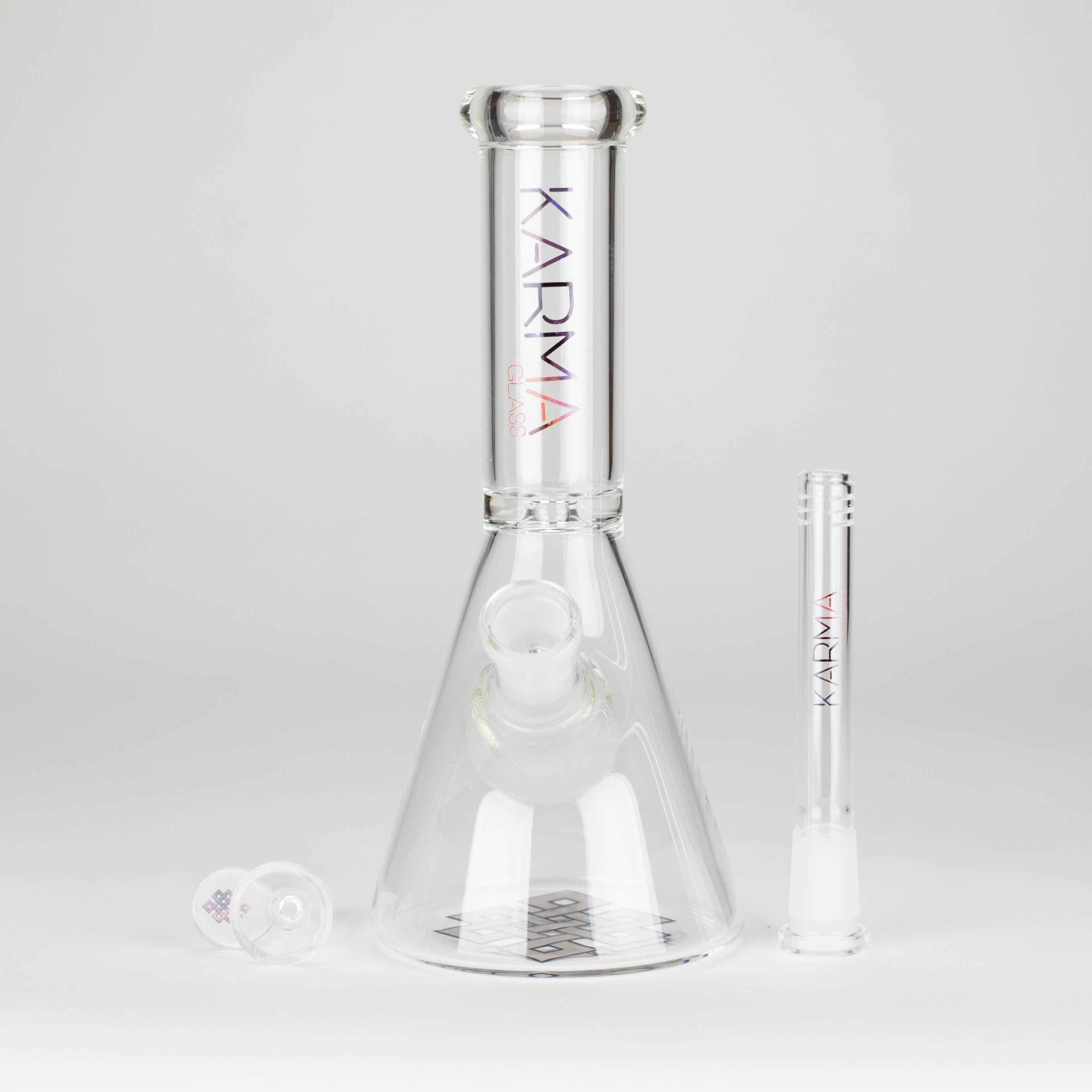 Karma | 9" Skinny Beaker Glass Bong