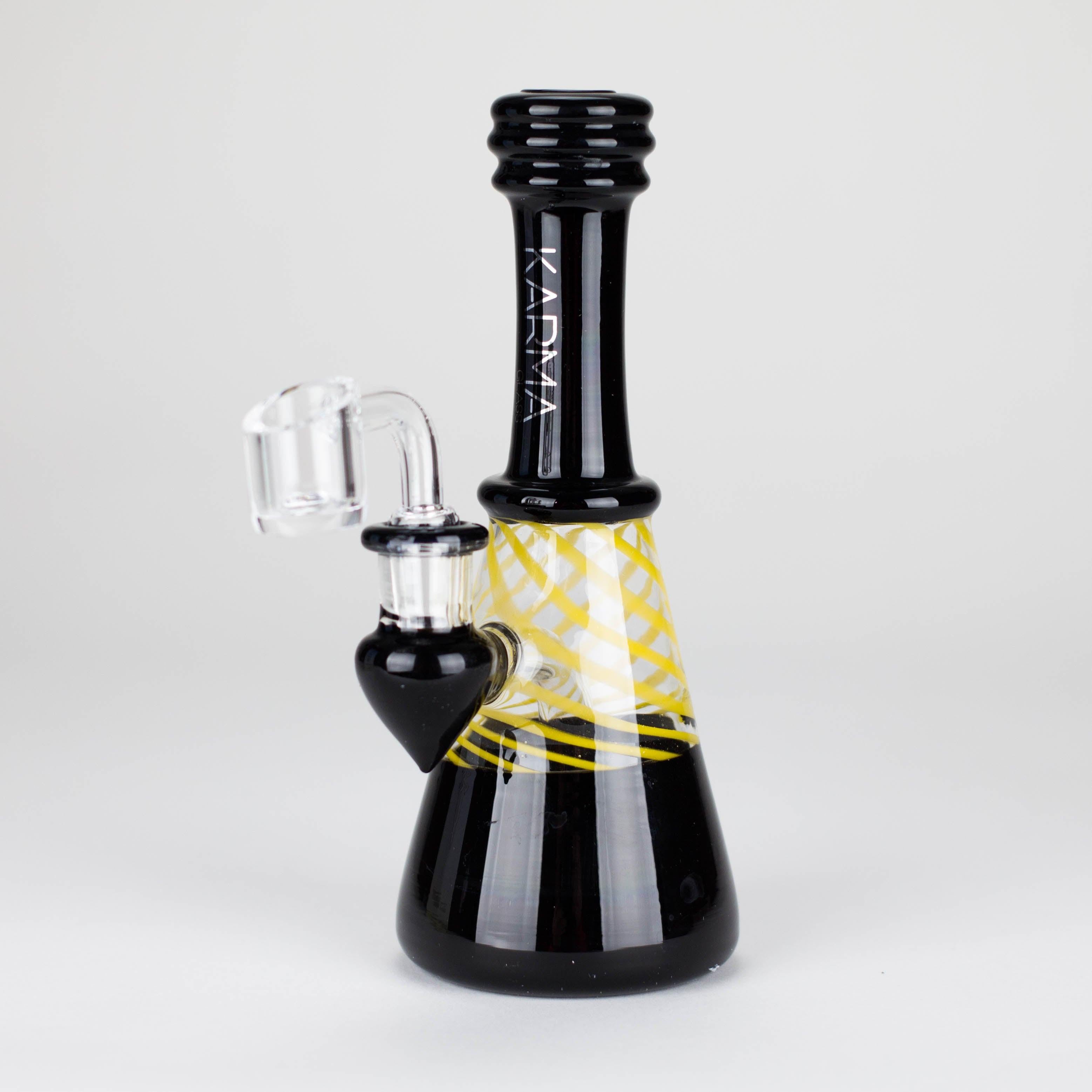 Karma | Mini Beaker With Banger Glass Rig Main image