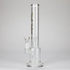 Tech Tubes | 14" Circ Cannon Clear Glass Bong