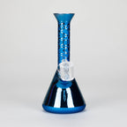 Karma | 7" Metallic Sandblasted Beaker Glass Dab Rig