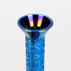 Karma | 7" Metallic Sandblasted Beaker Glass Dab Rig