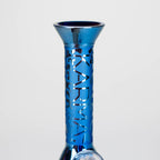 Karma | 7" Metallic Sandblasted Beaker Glass Dab Rig