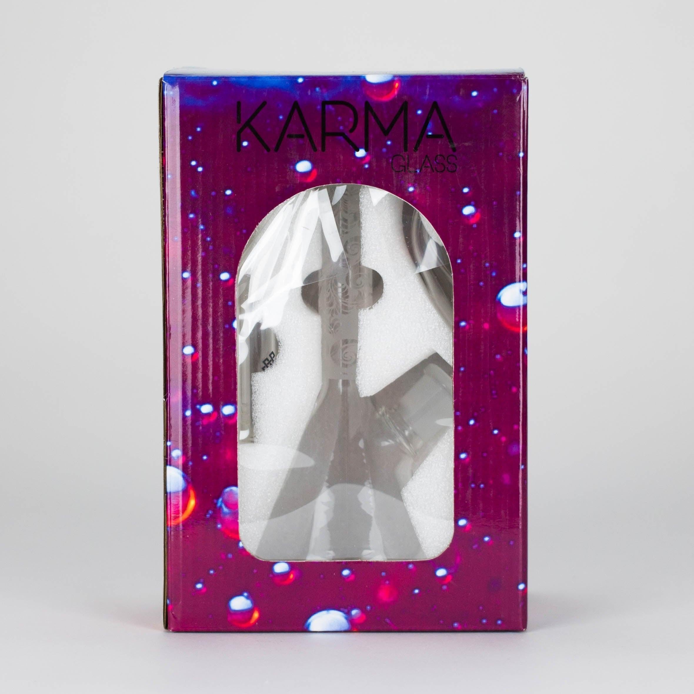 Karma | 7" Sandblasted Beaker Glass Dab Rig Secondary image
