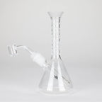 Karma | 7" Sandblasted Beaker Glass Dab Rig