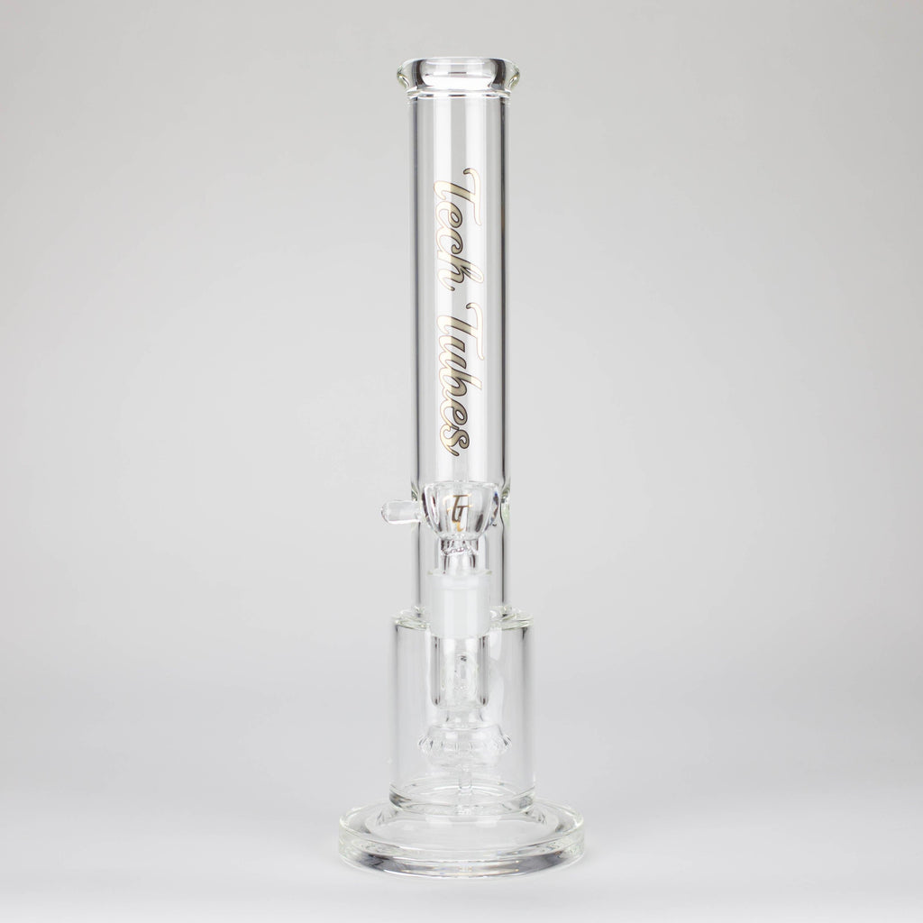 Tech Tubes | 14" Circ Cannon Clear Glass Bong